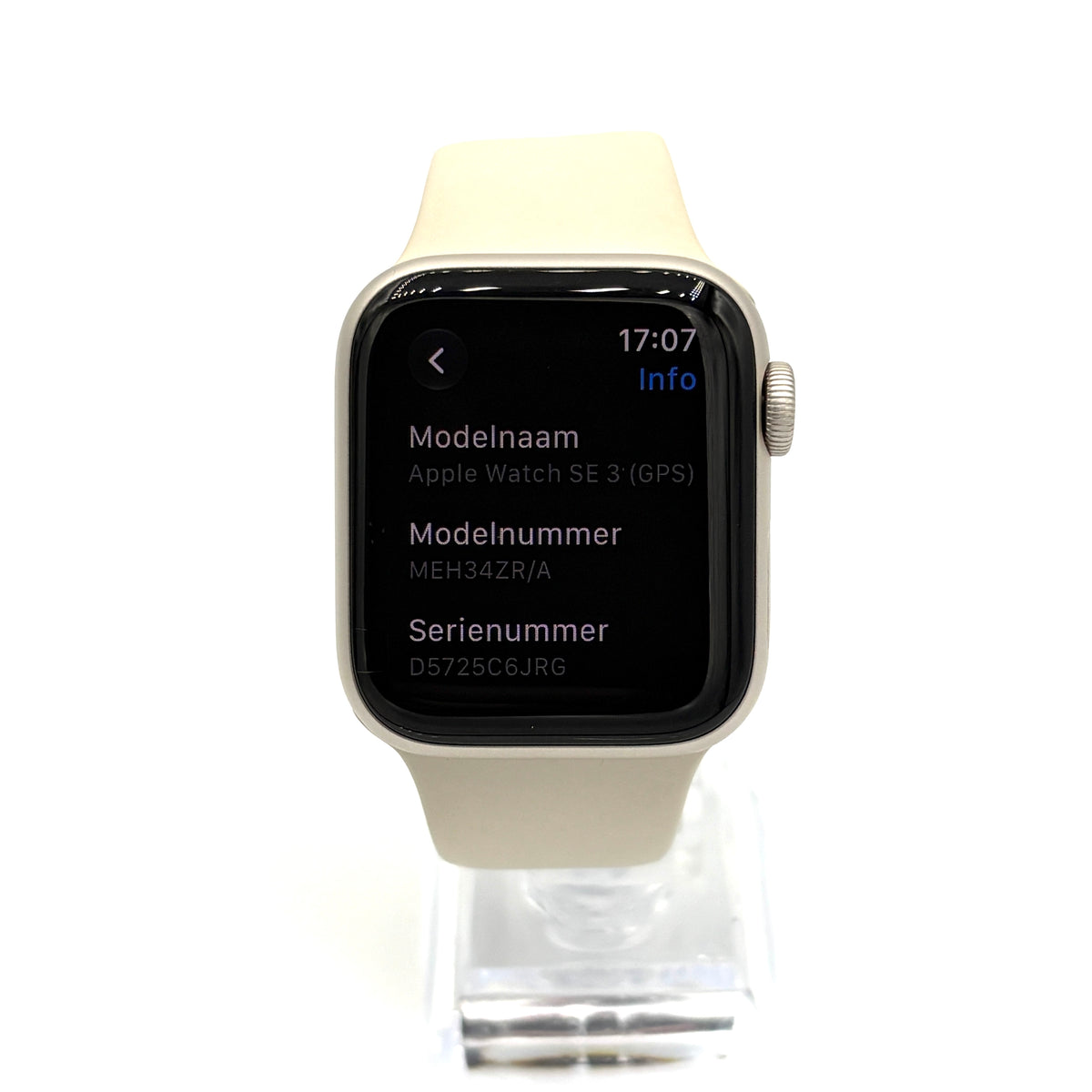 Apple Watch SE 3e gen 40mm Gps starlight