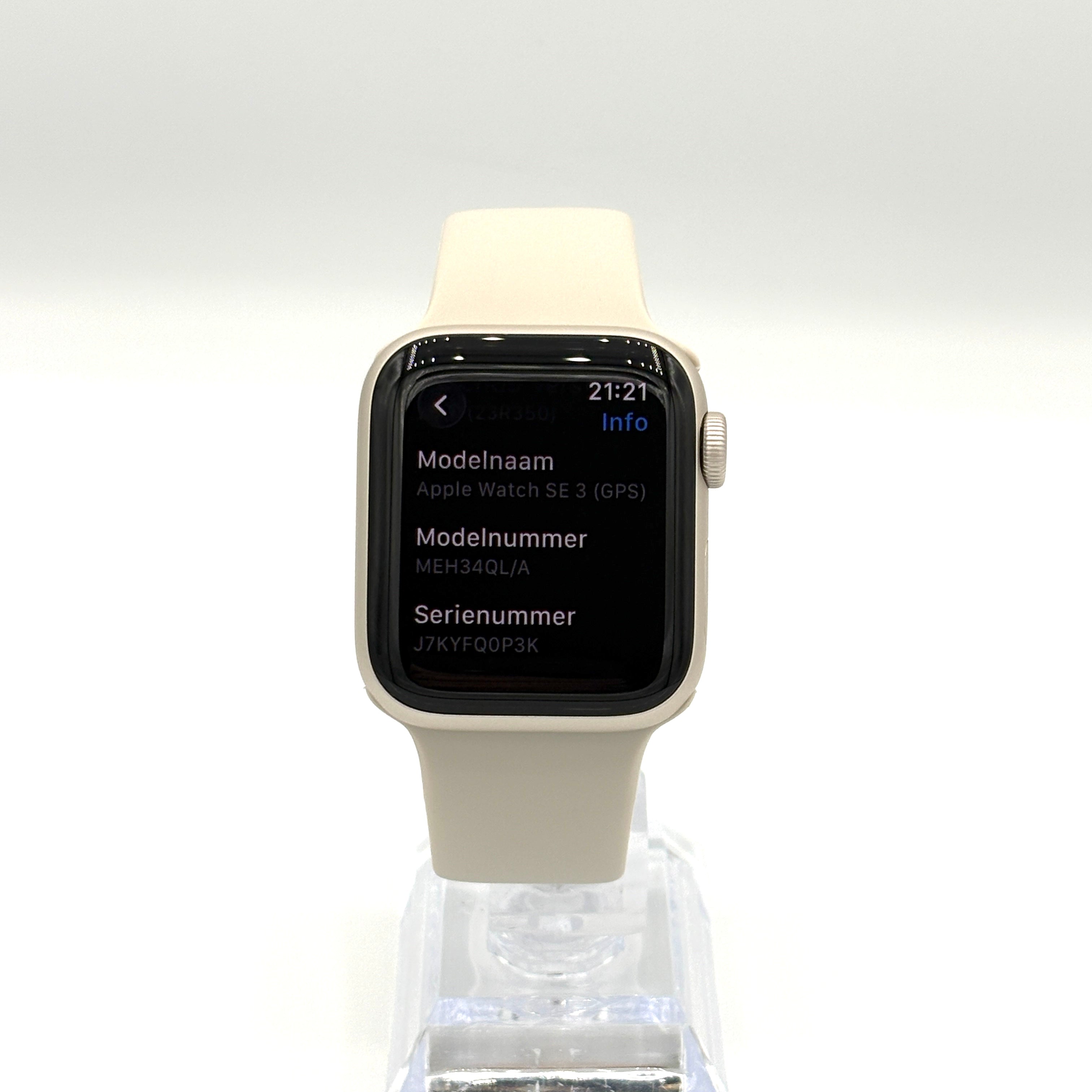 Apple Watch SE 3e gen 40mm gps starlight