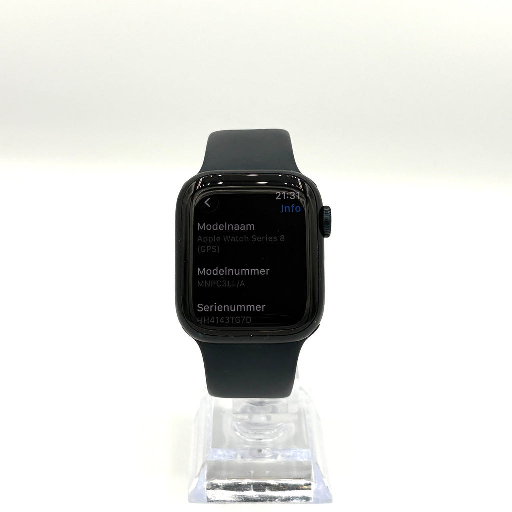 Apple Watch serie 8 41mm Gps midnight