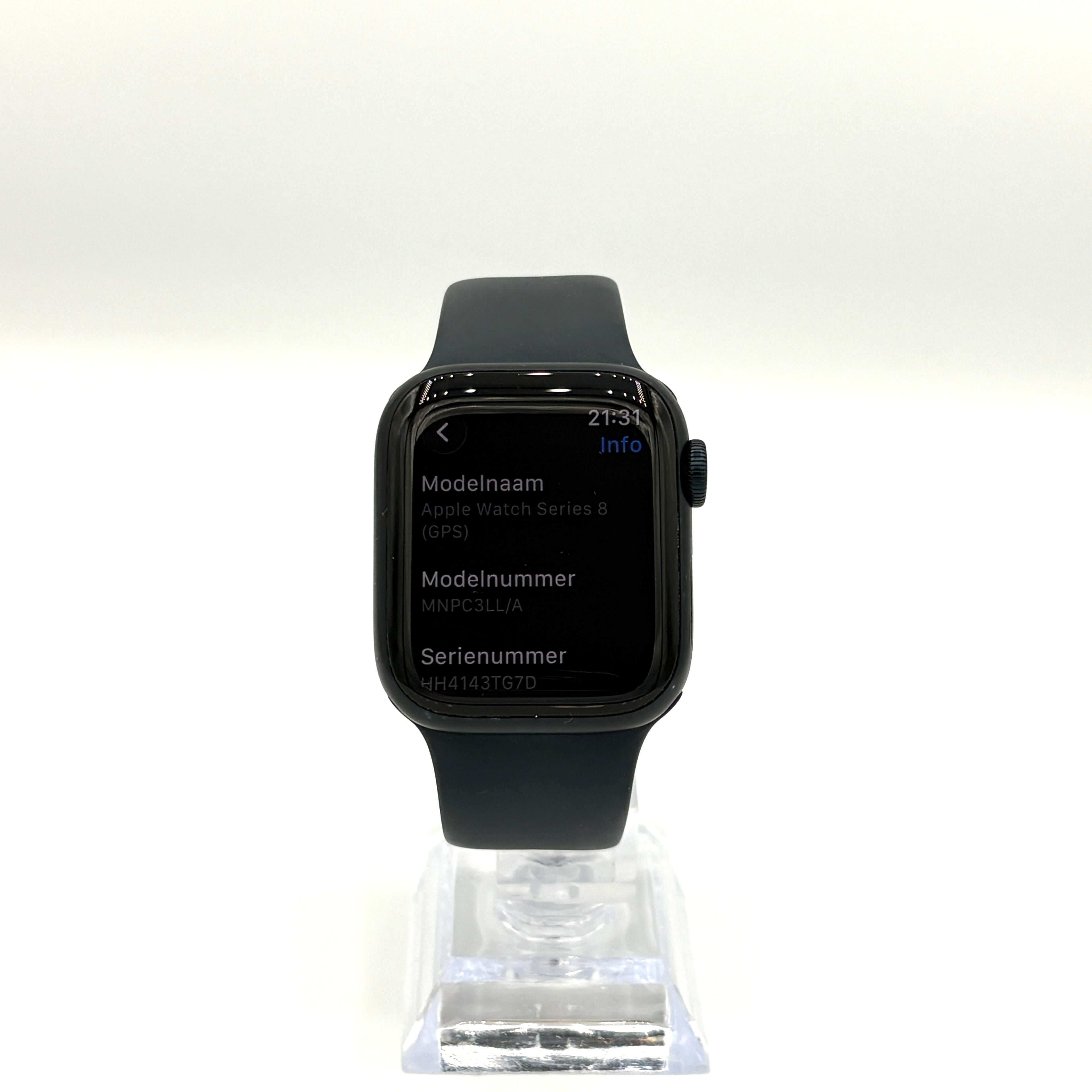 Apple Watch serie 8 41mm Gps midnight