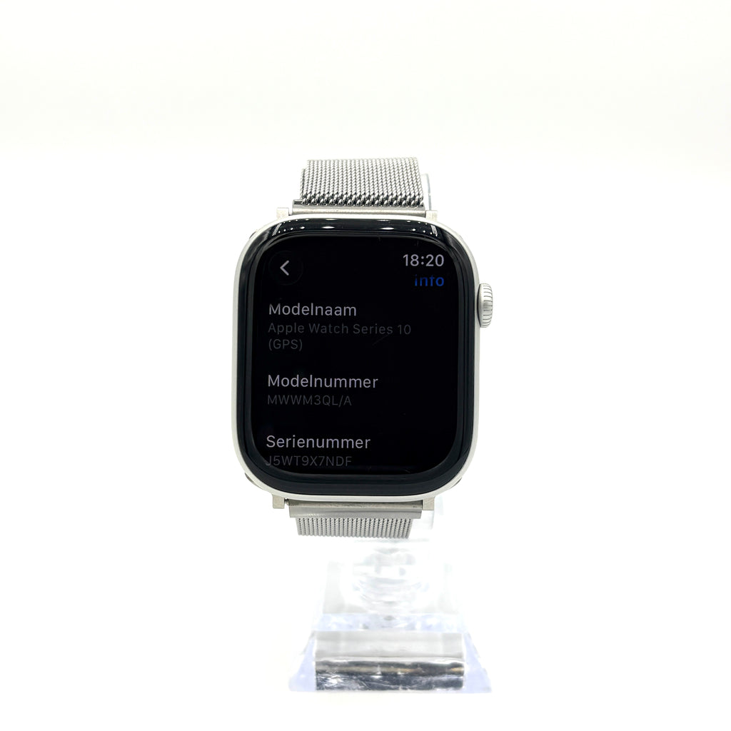 Apple Watch Serie 10 46mm Gps zilver