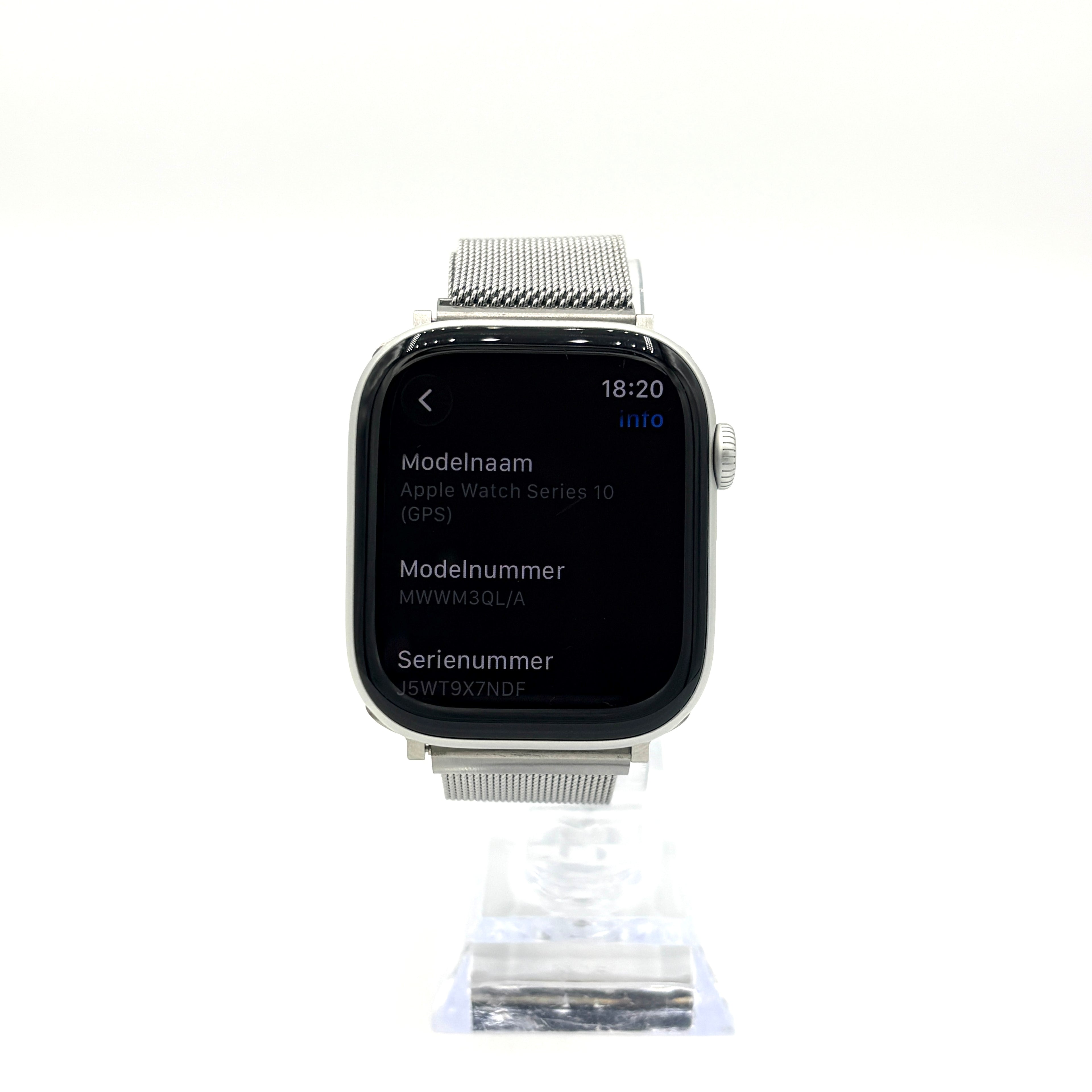 Apple Watch Serie 10 46mm Gps zilver