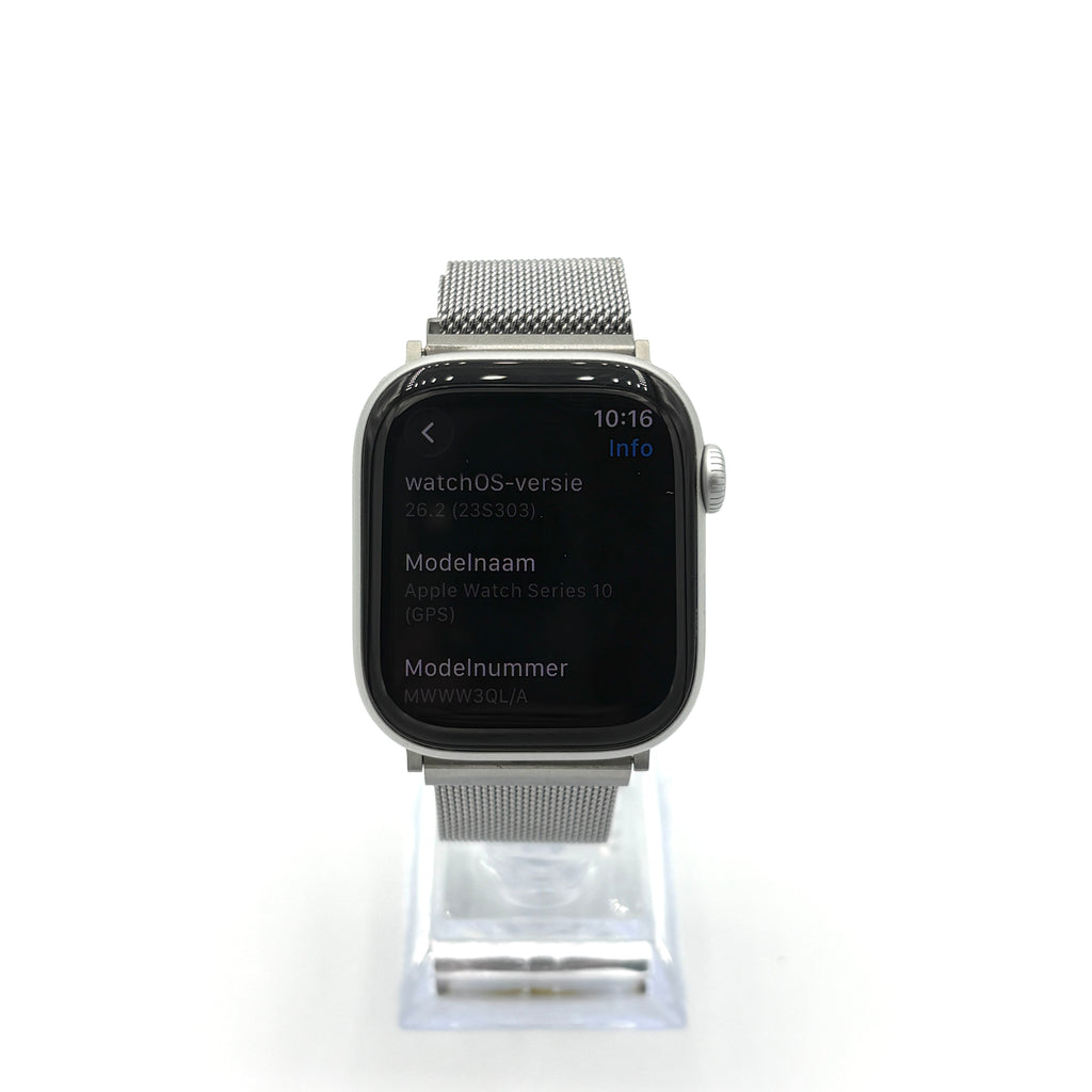 Apple Watch Serie 10 42mm Gps zilver