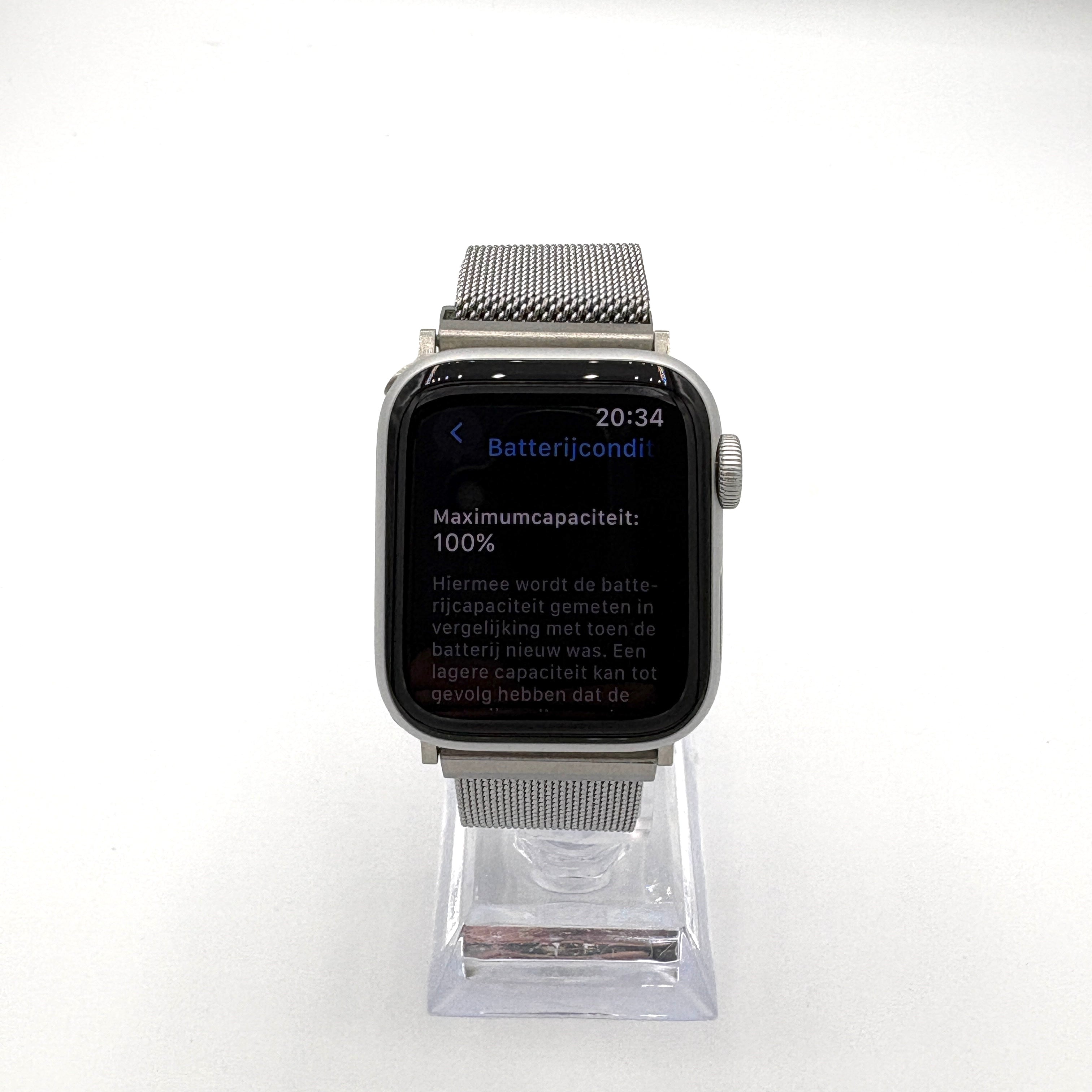 Apple Watch SE 2e gen 40mm Gps zilver