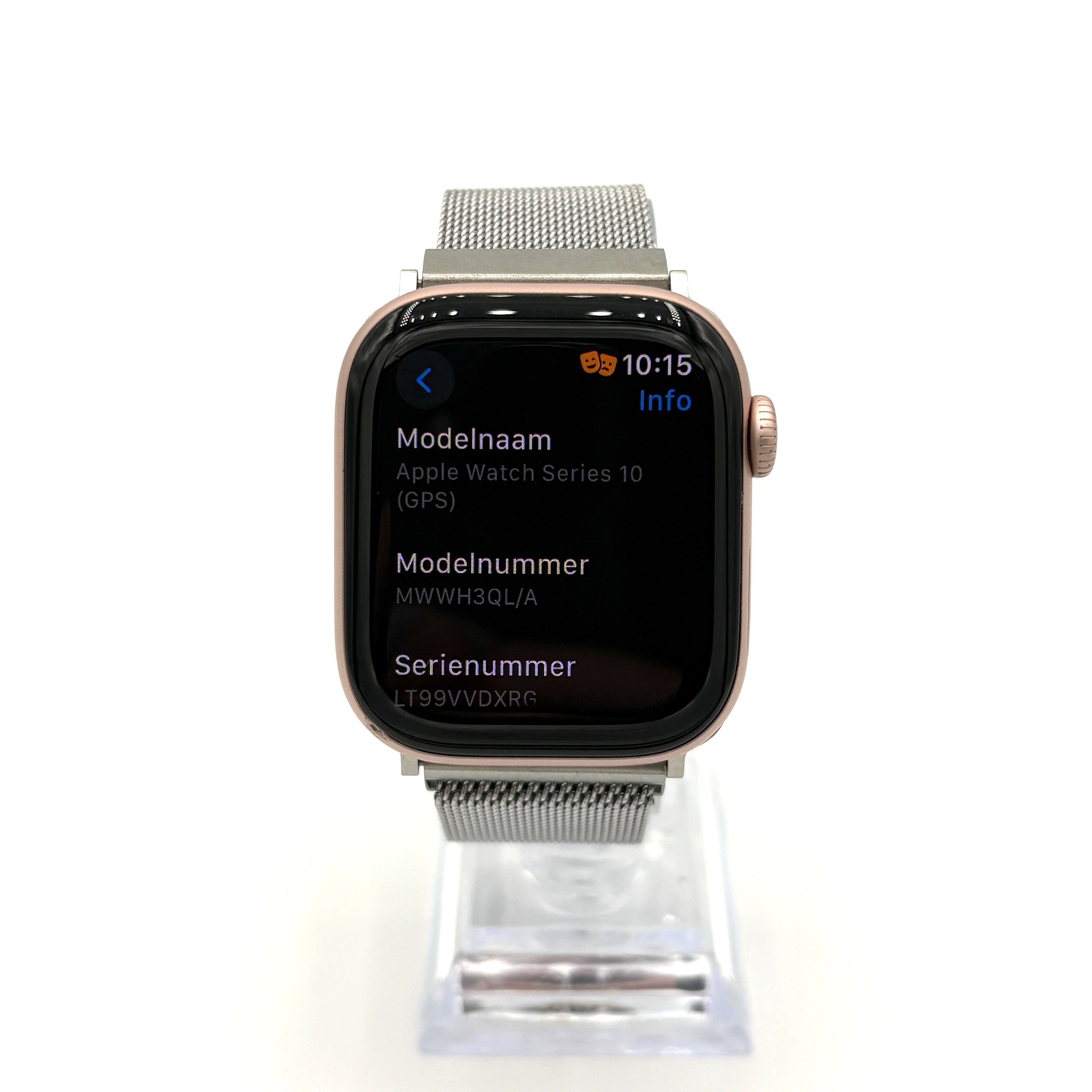 Apple Watch Serie 10 42mm Gps rose goud