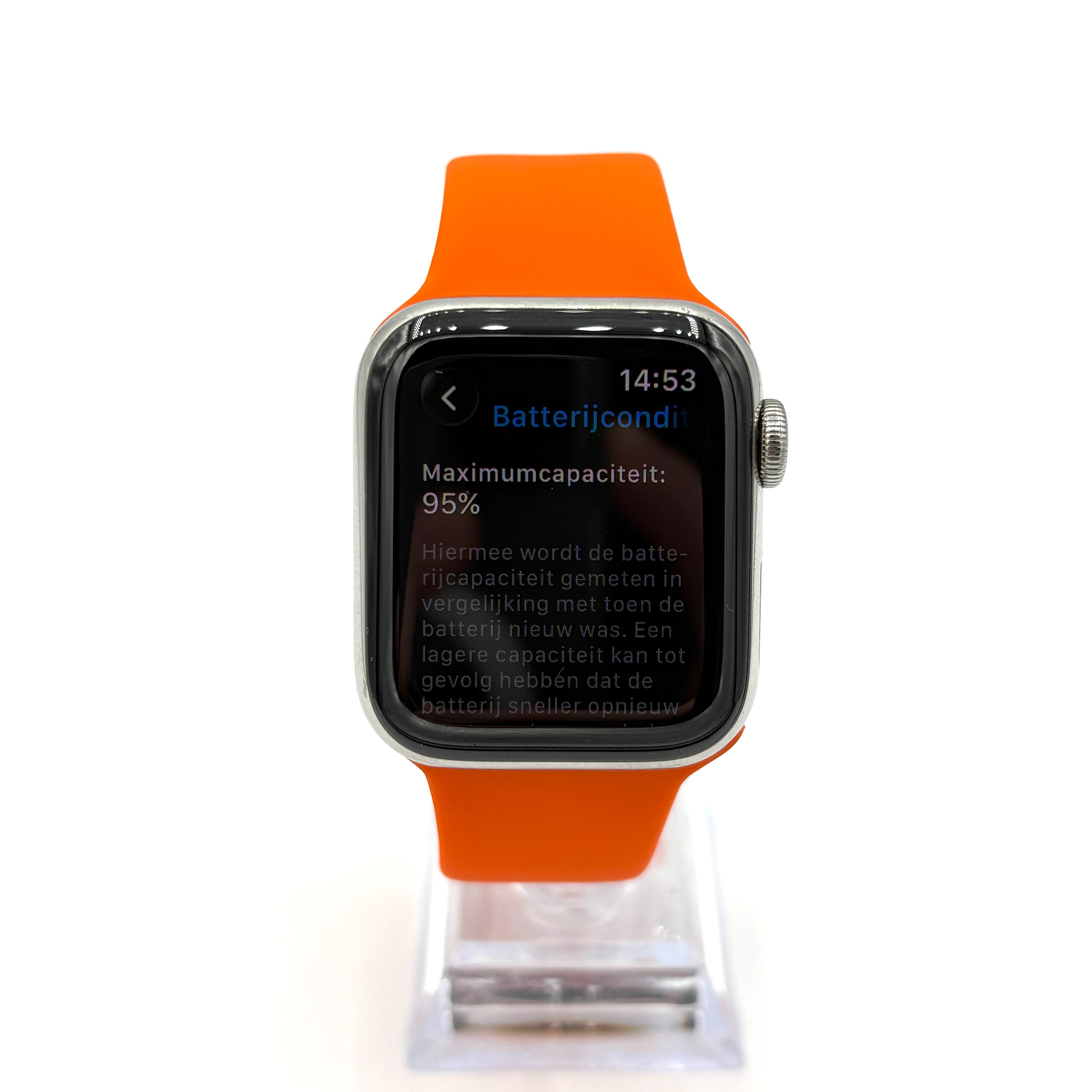Apple Watch Hermes Series 6 40mm Gps + Cellular roestvrij staal