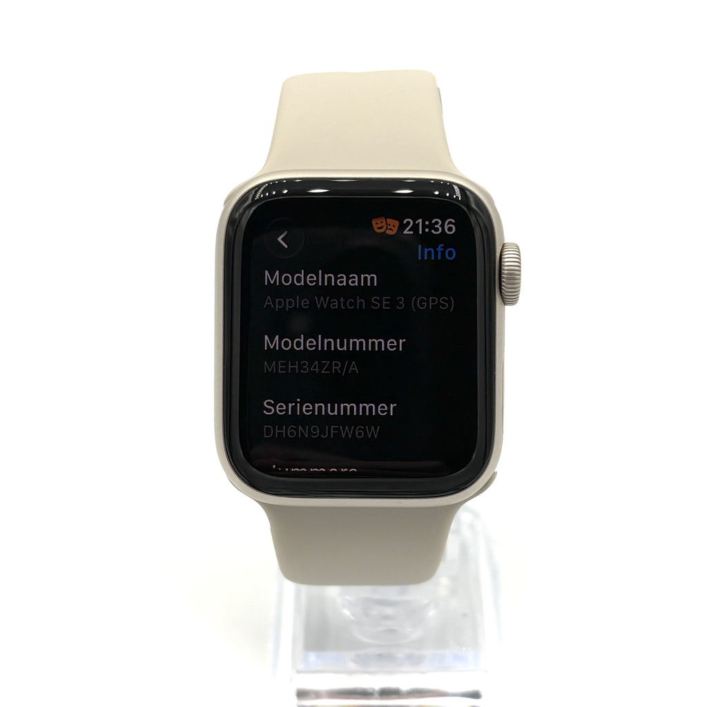 Apple Watch SE 3e gen 40mm Gps starlight