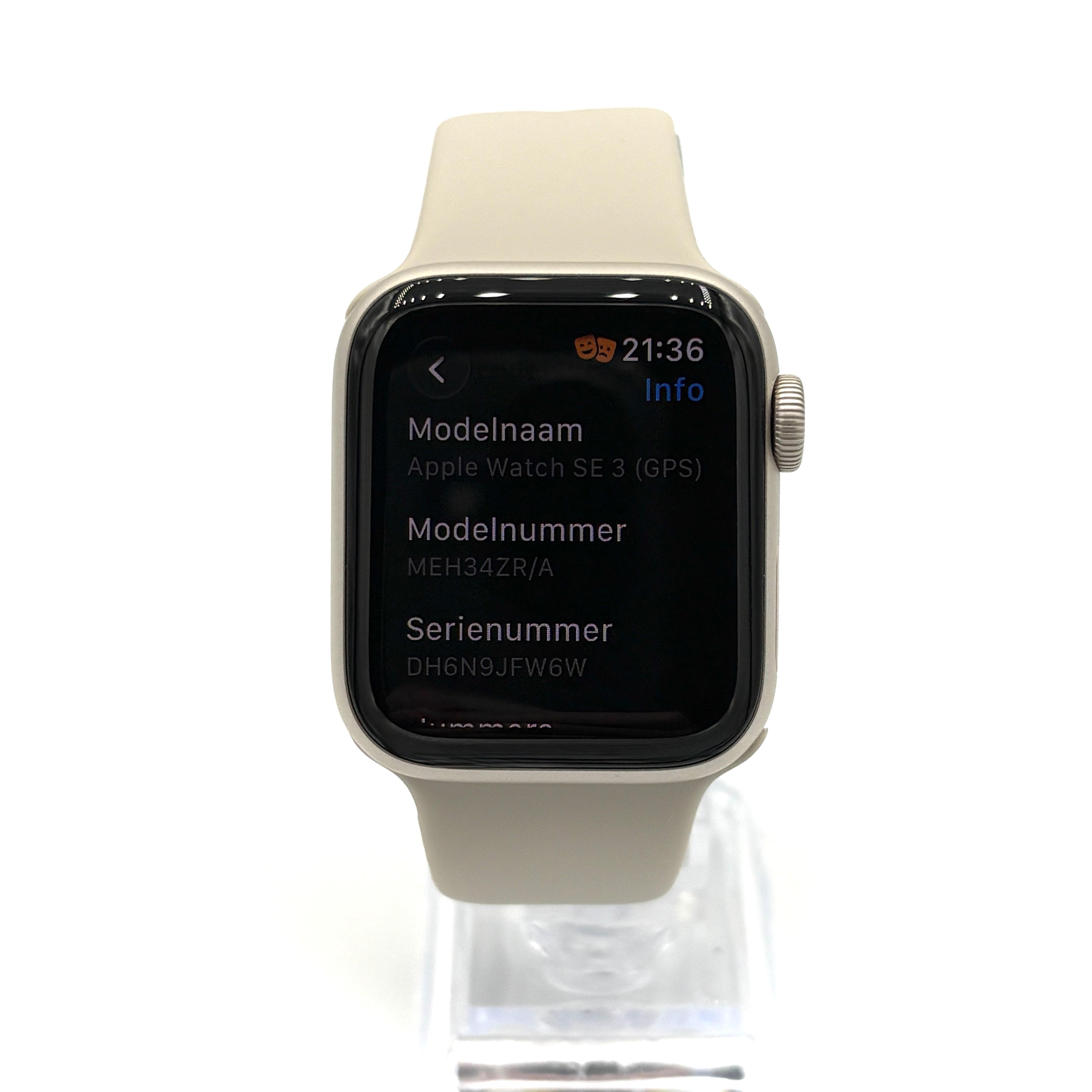Apple Watch SE 3e gen 40mm Gps starlight