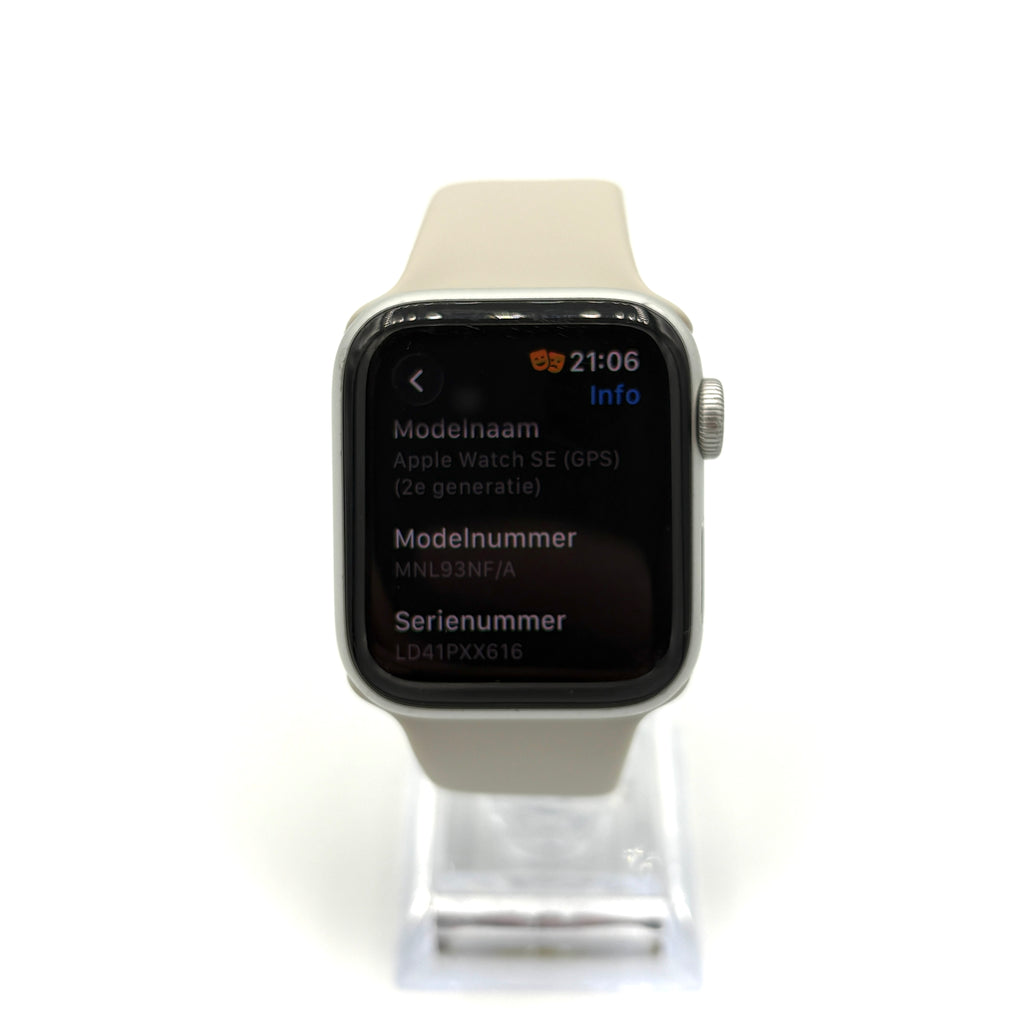 Apple Watch SE 2e gen 40mm Gps silver