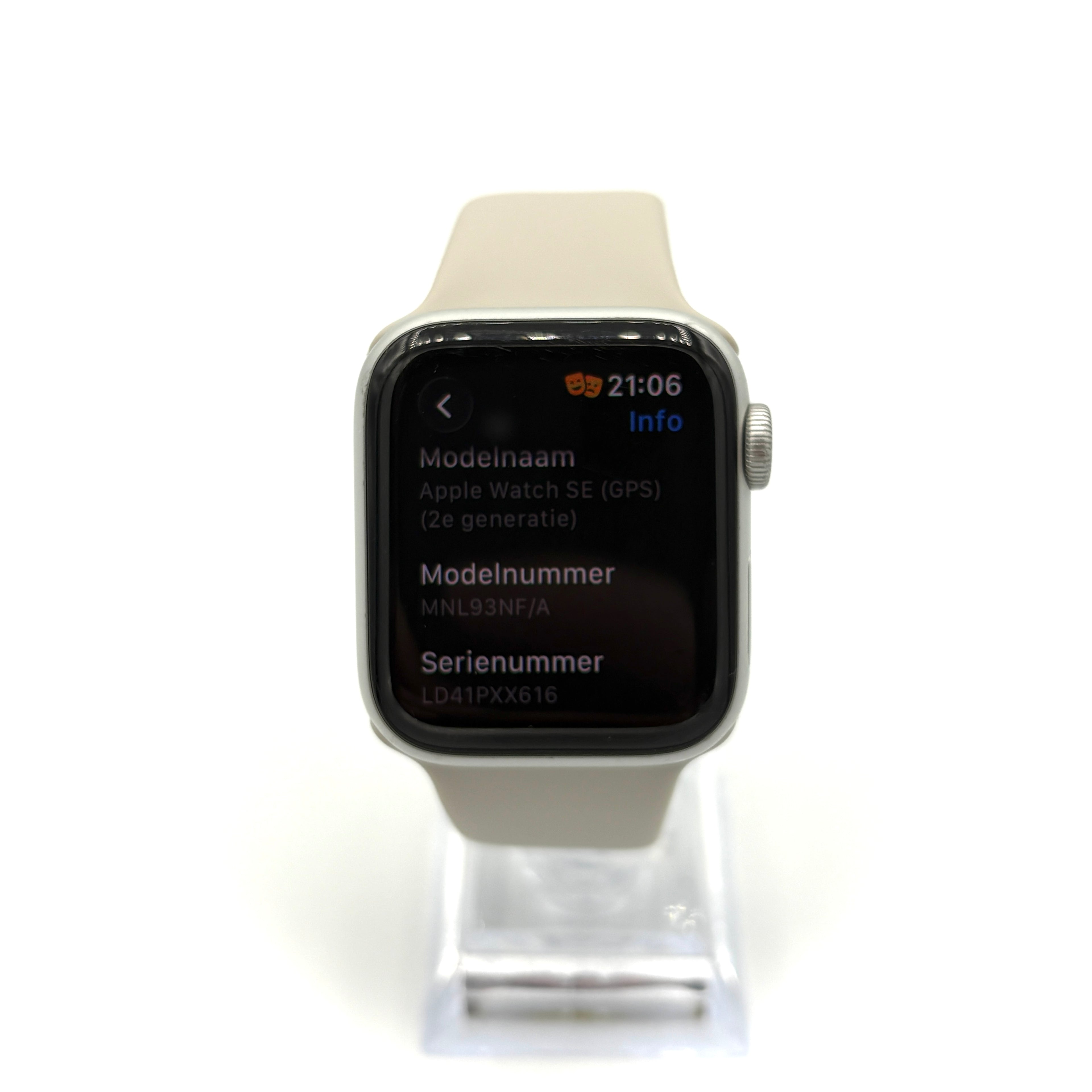 Apple Watch SE 2e gen 40mm Gps silver