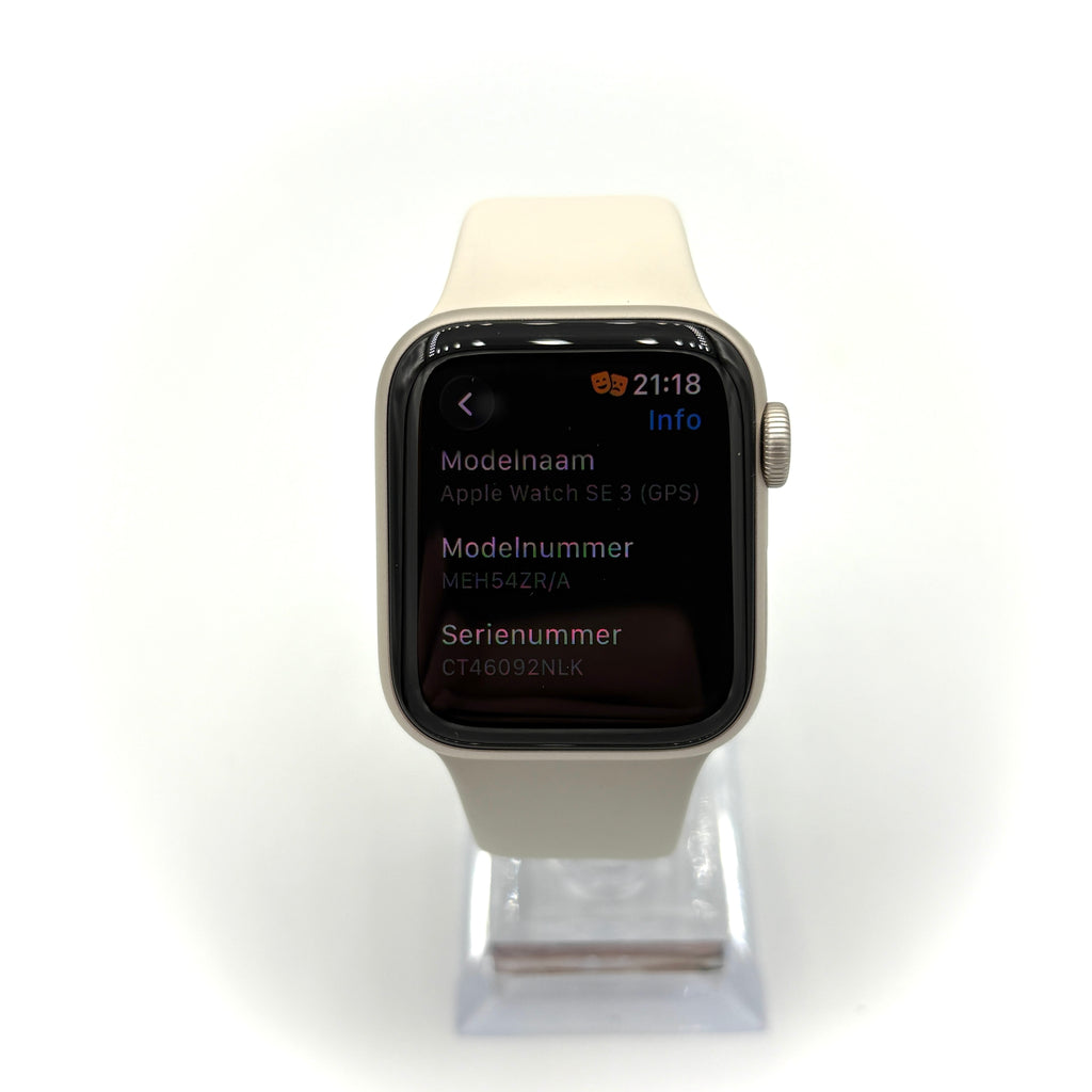 Apple Watch SE 3e gen 40mm Gps starlight