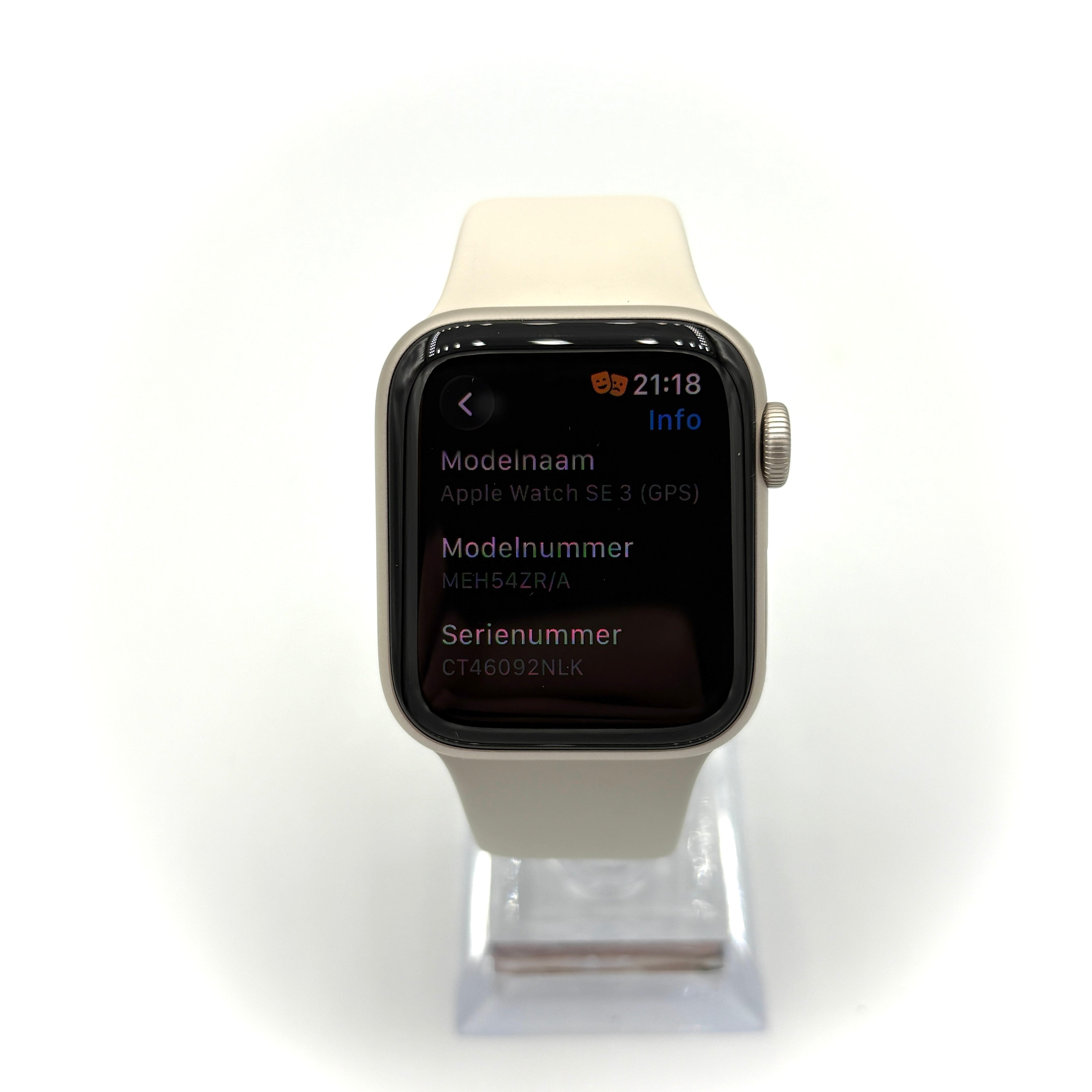 Apple Watch SE 3e gen 40mm Gps starlight
