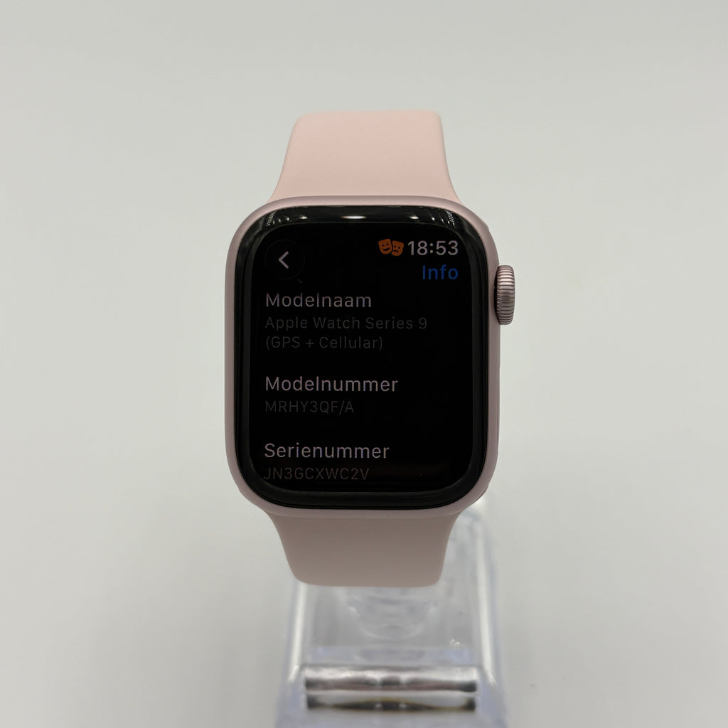 Apple Watch Serie 9 41mm Gps + Cellular roze
