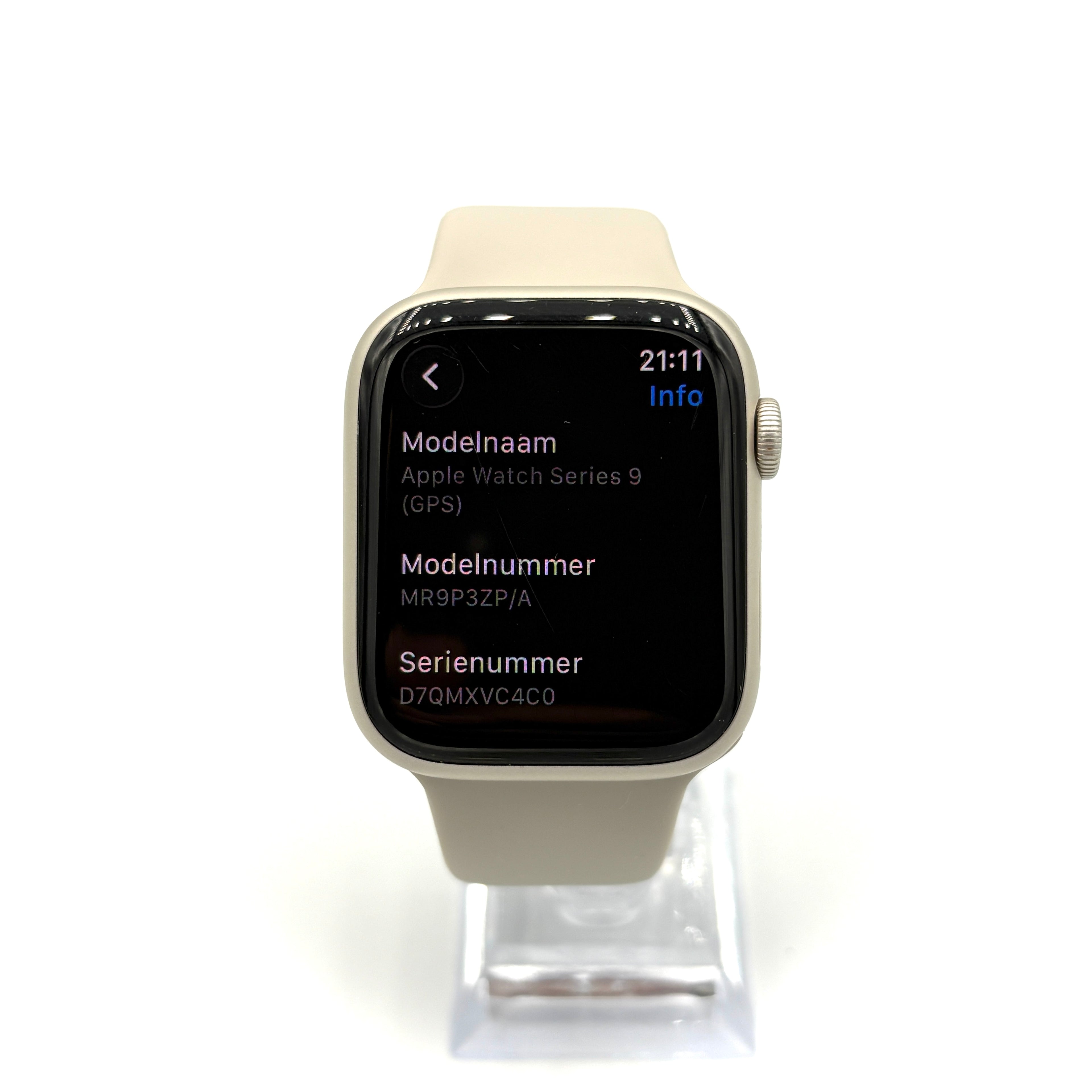 Apple Watch Serie 9 45mm Gps starlight