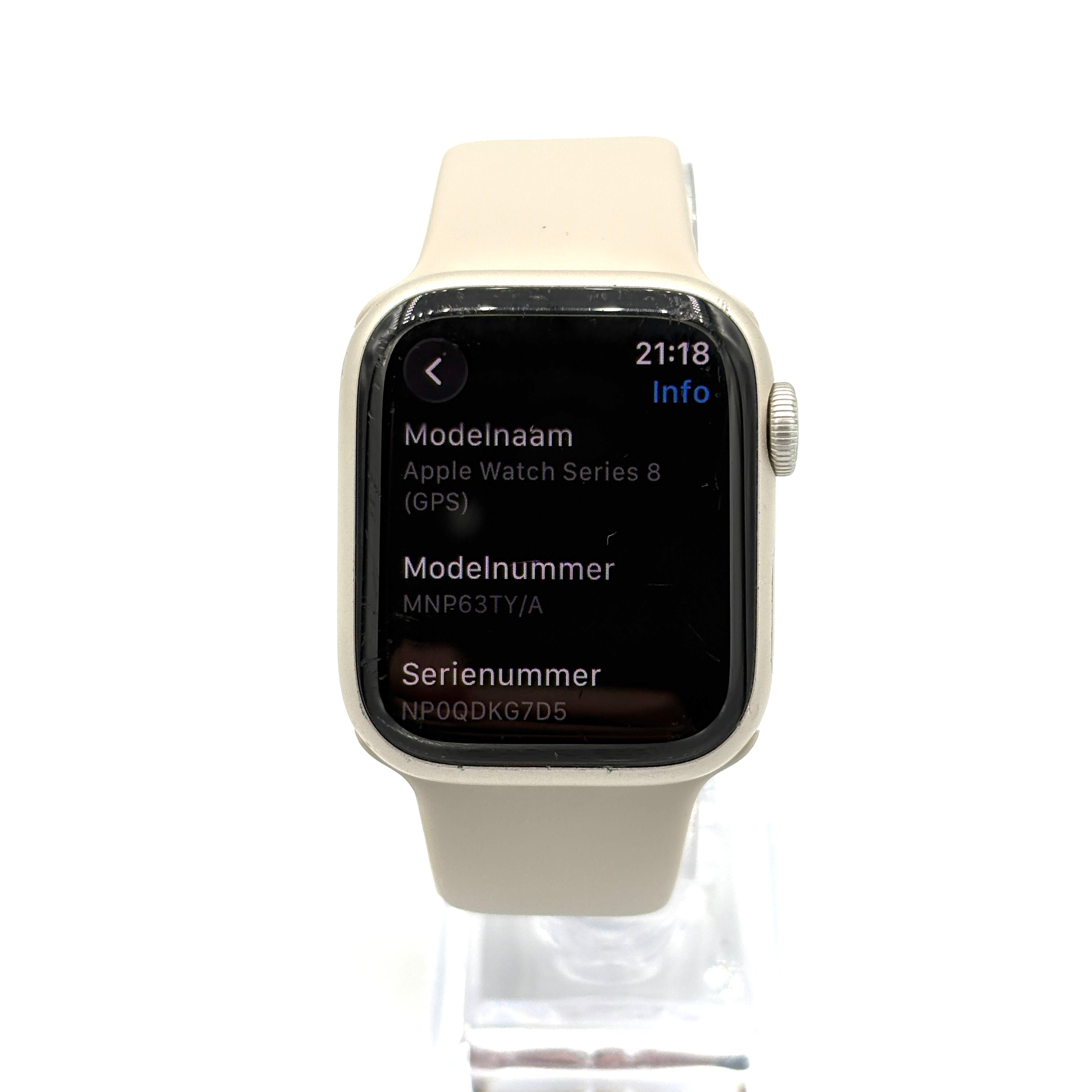 Apple Watch Serie 8 41mm Gps Starlight