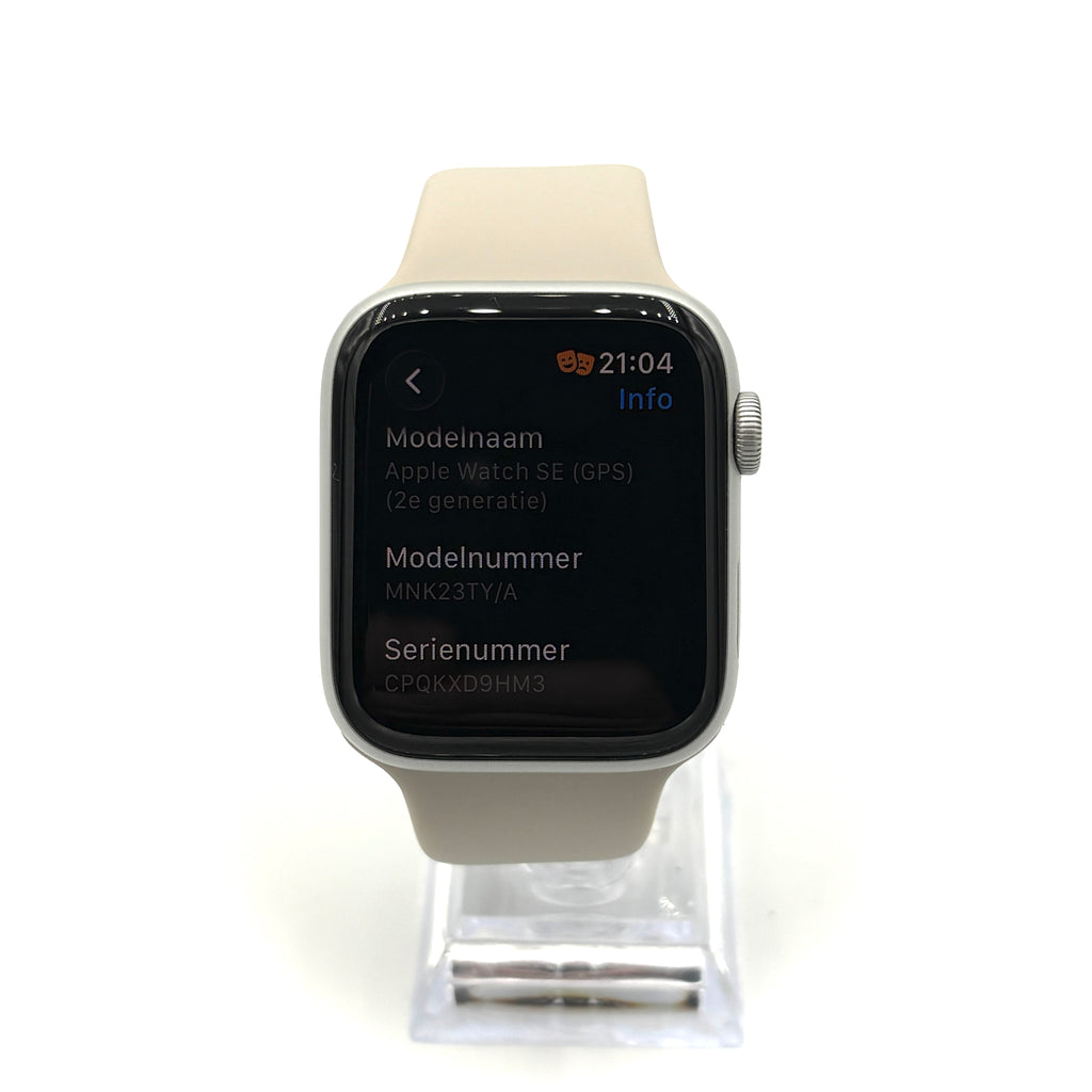 Apple Watch SE 2e gen 44mm Gps silver