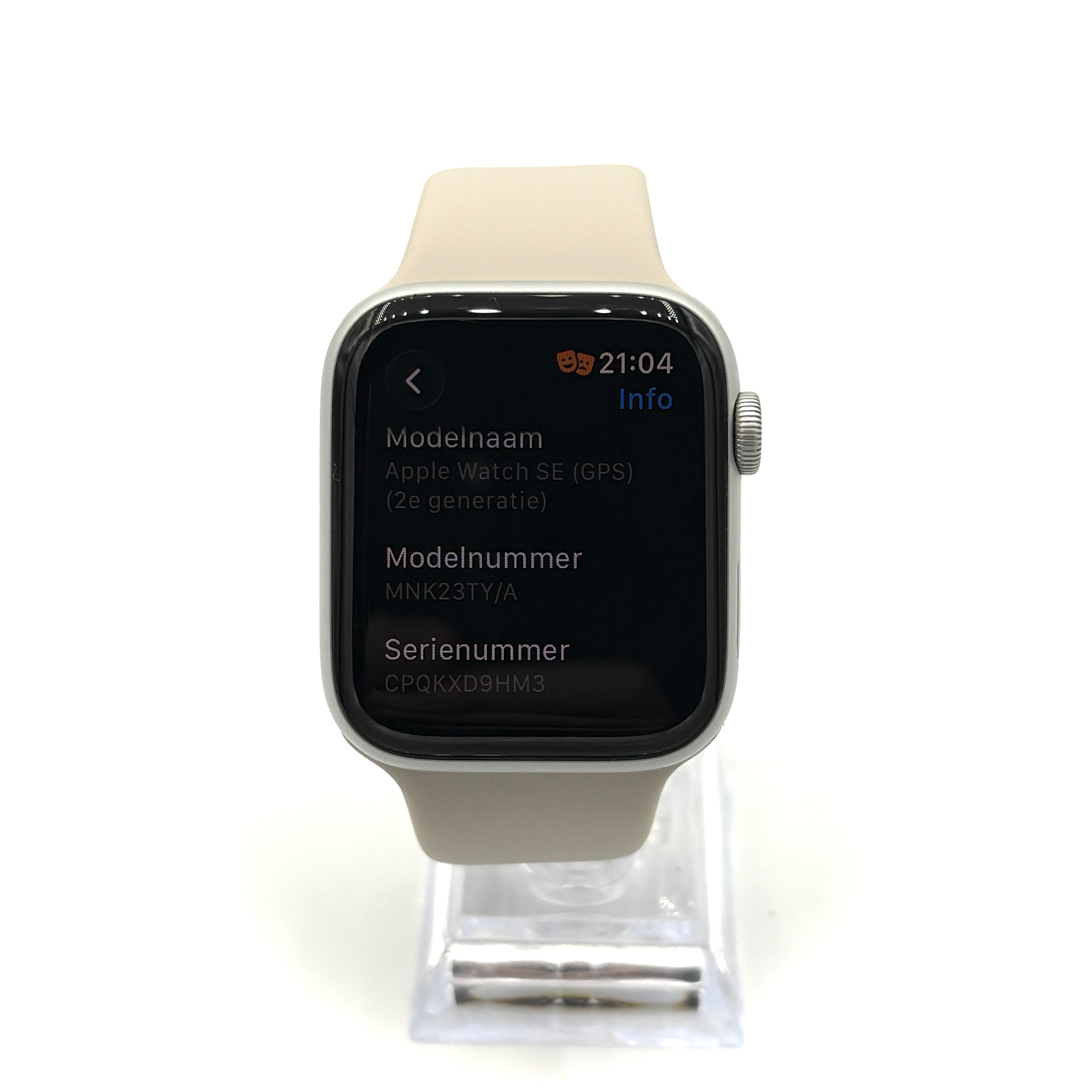 Apple Watch SE 2e gen 44mm Gps silver