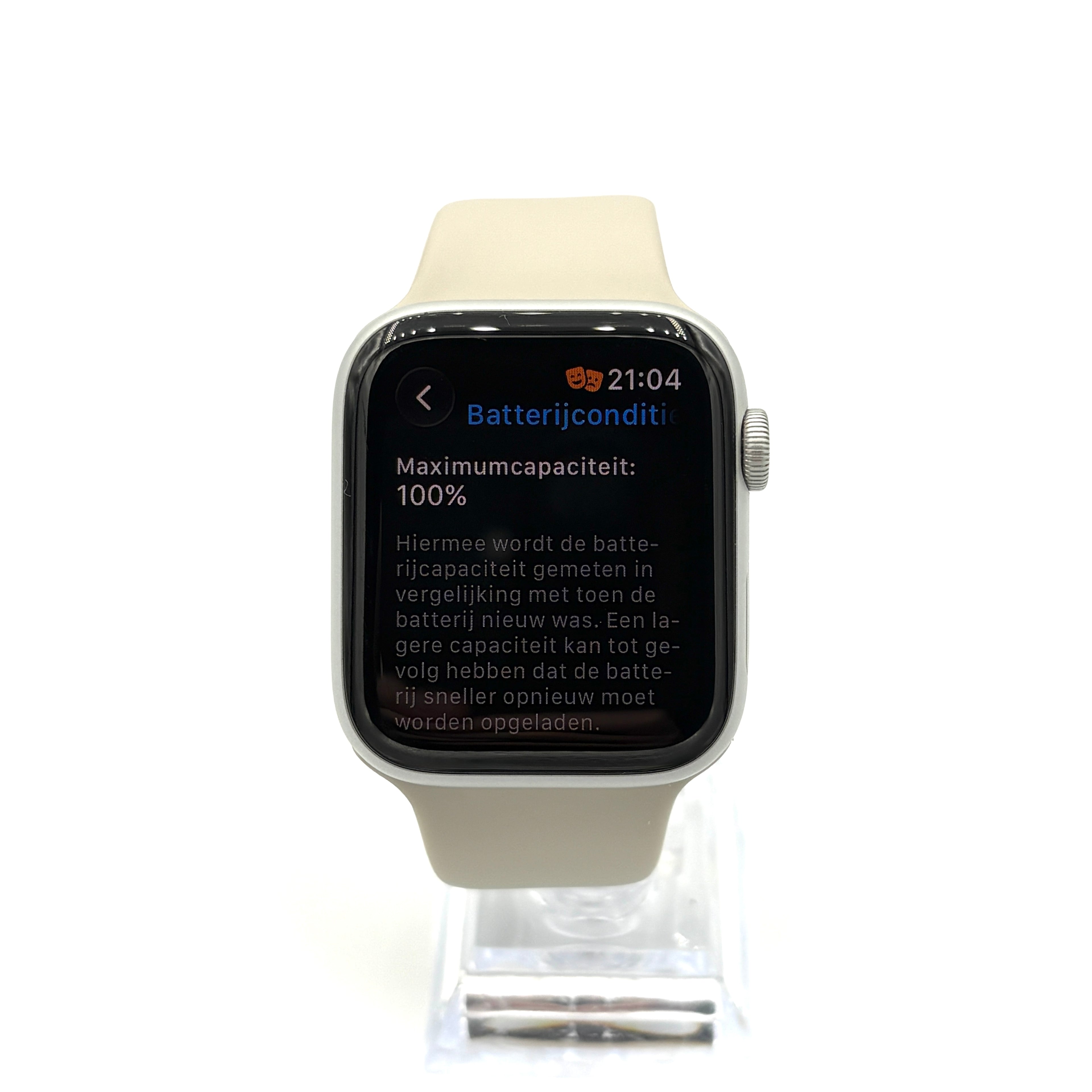Apple Watch SE 2e gen 44mm Gps silver
