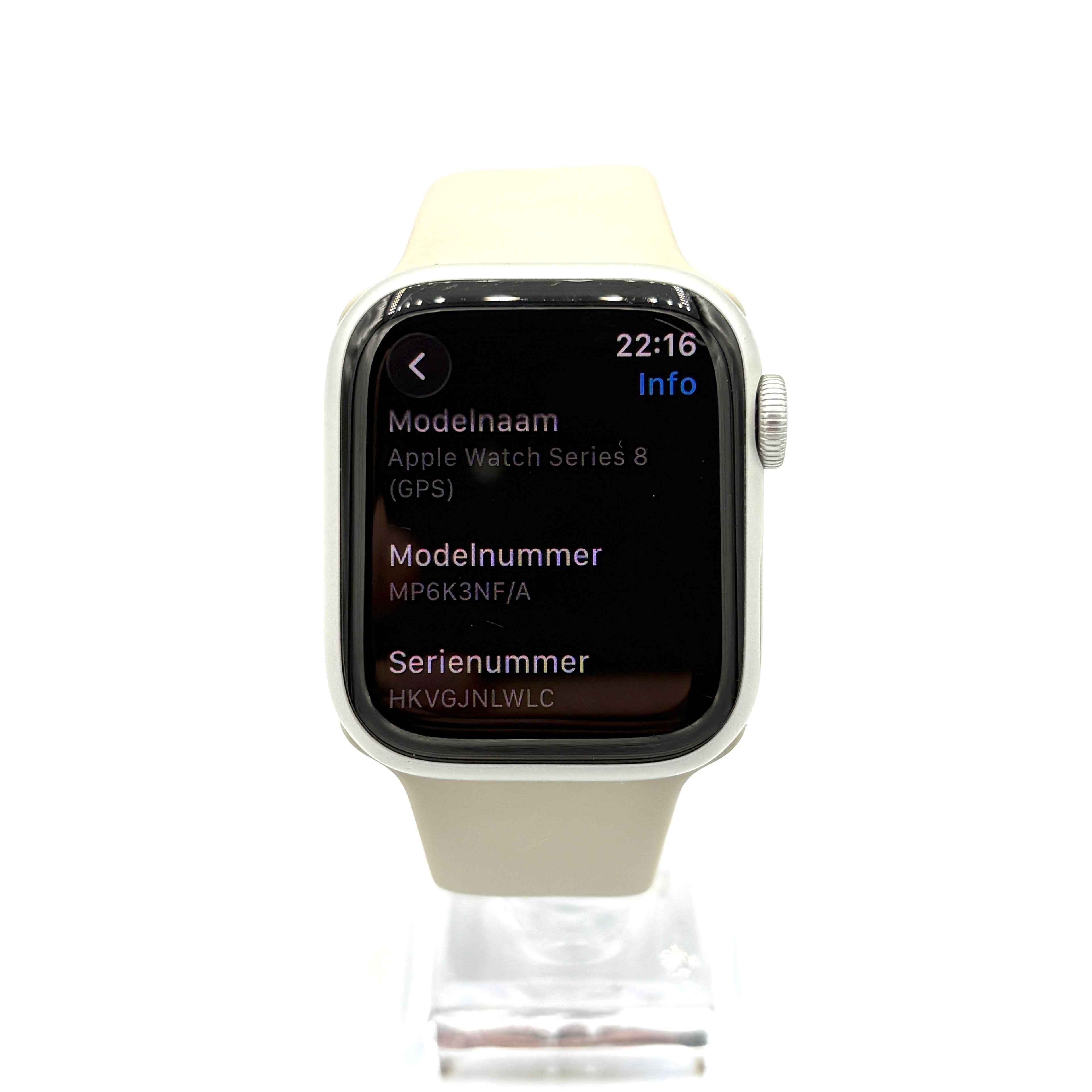 Apple Watch Serie 8 41mm Gps Silver