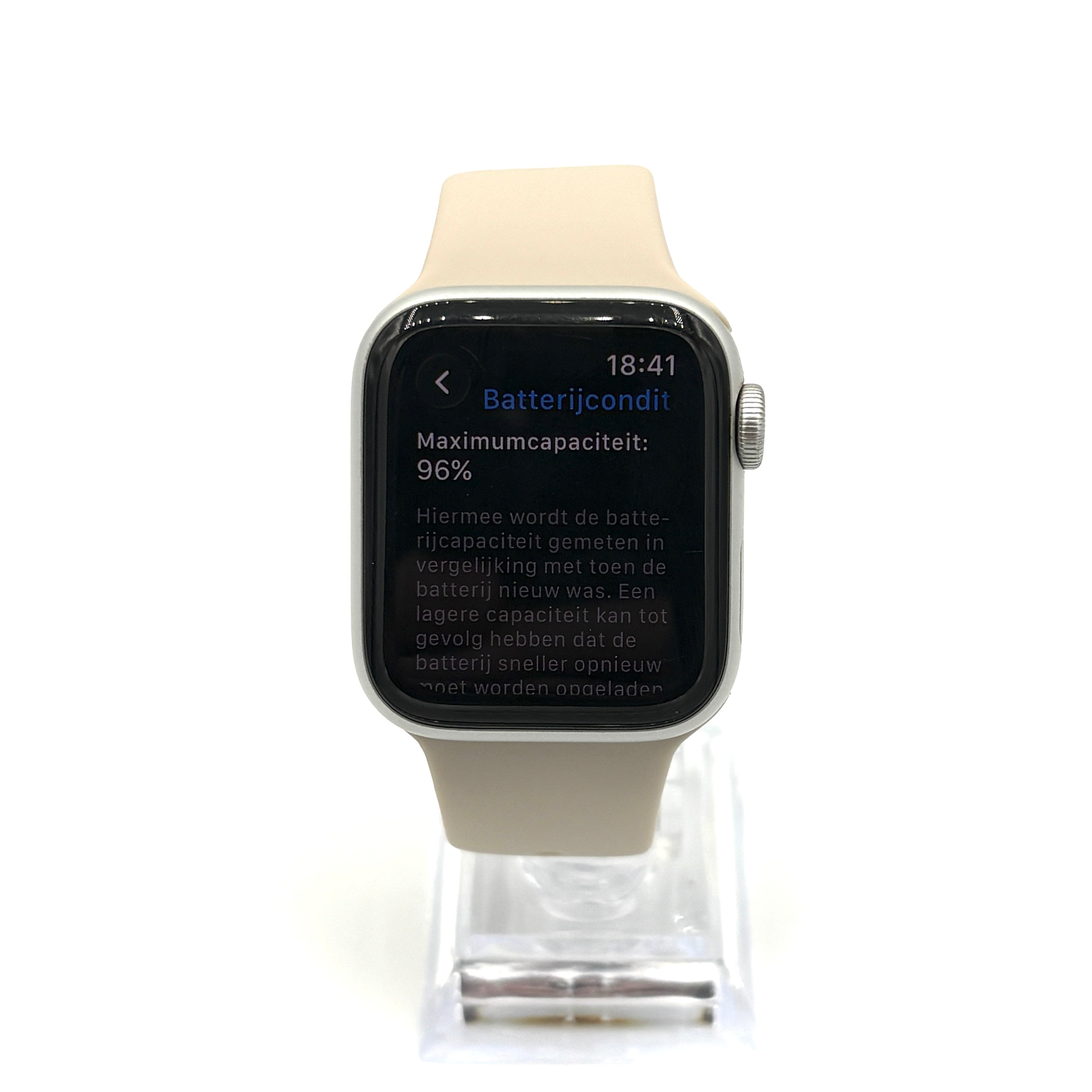 Apple Watch SE 2e gen 40mm Gps zilver