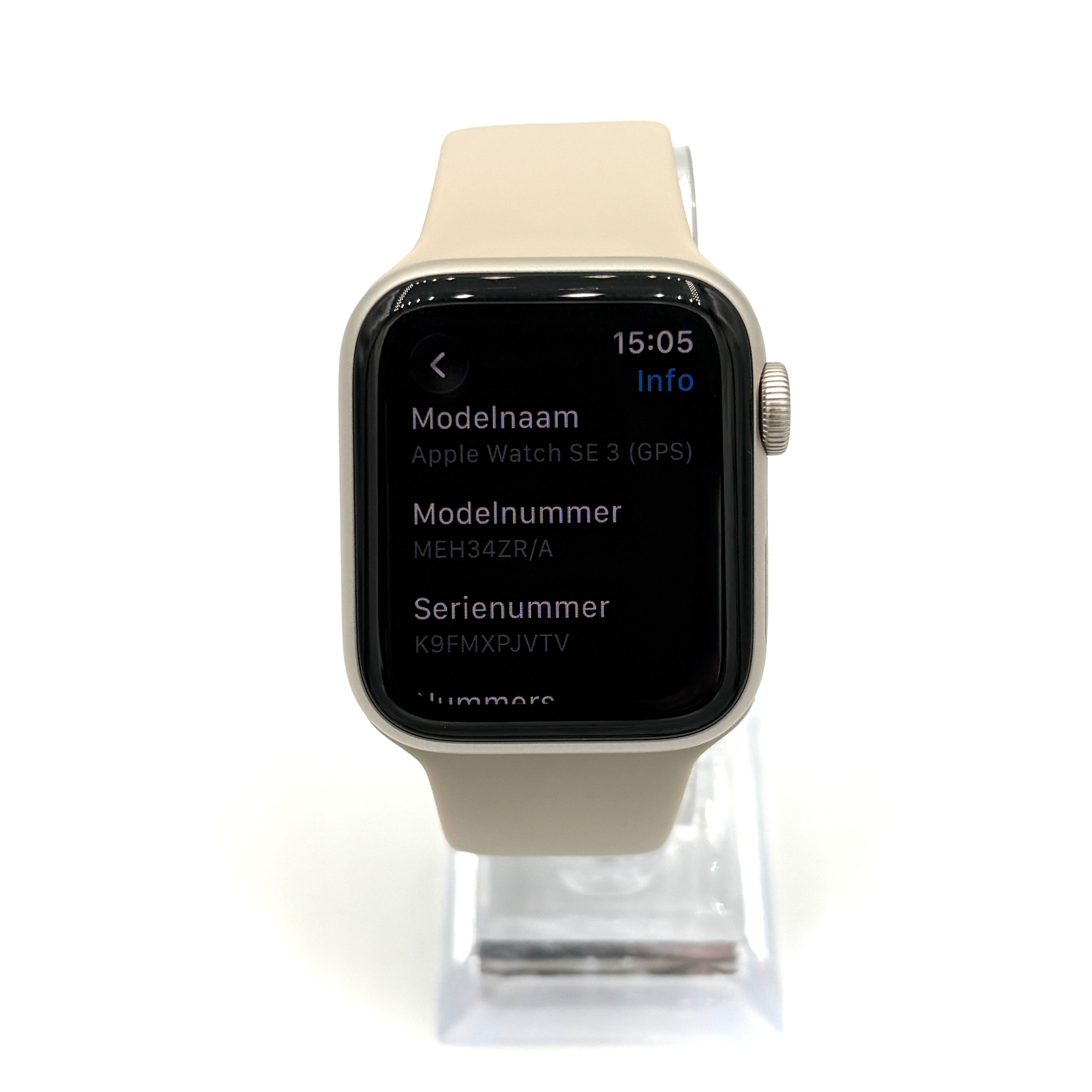 Apple Watch SE 3e gen 40 mm Gps starlight