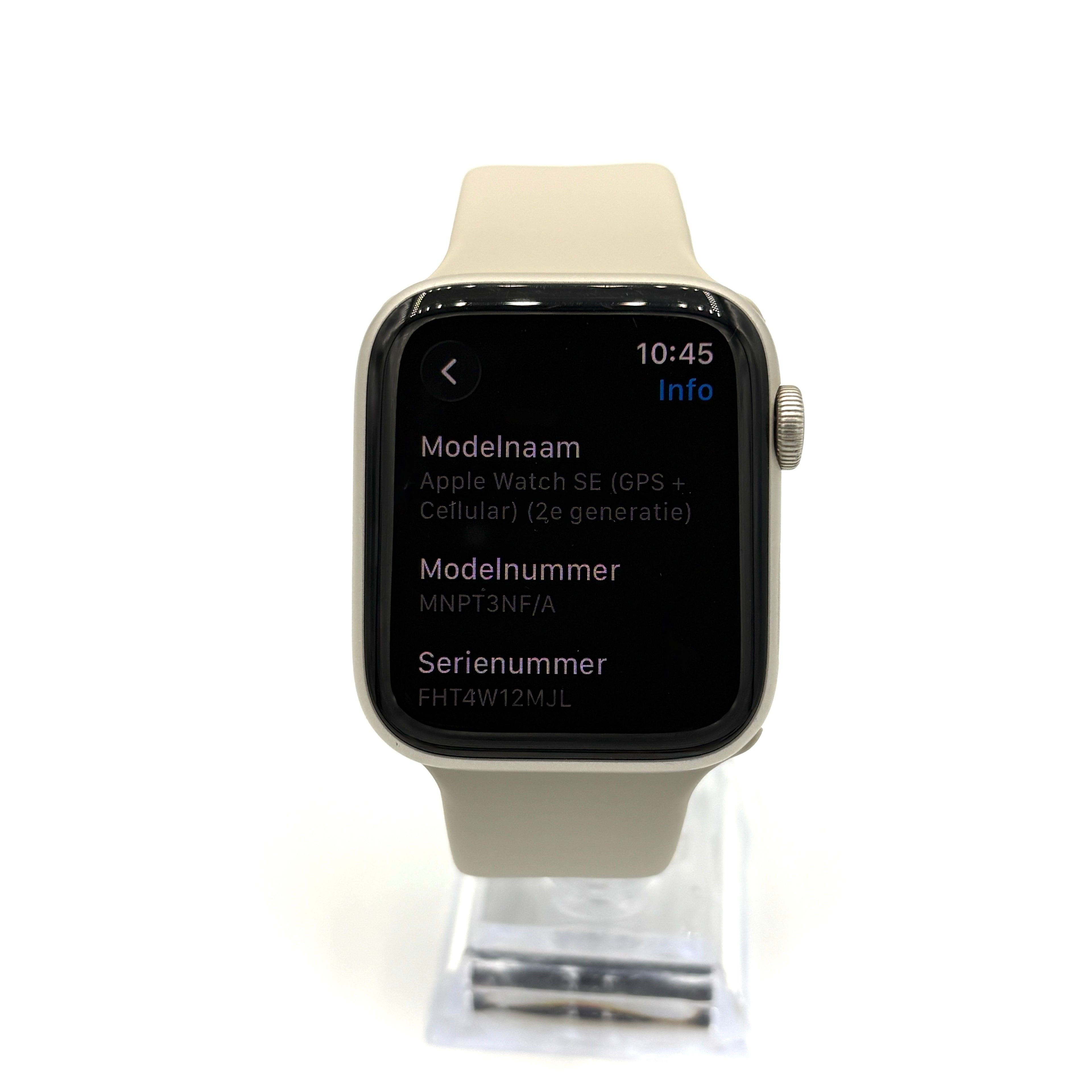 Apple Watch SE 2e gen 44mm Gps + Cellular starlight