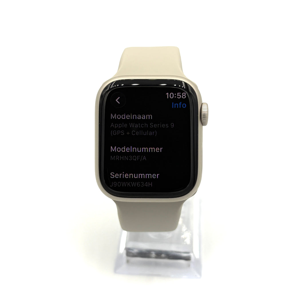 Apple Watch Series 9 41mm GPS + Cellular Starlight
