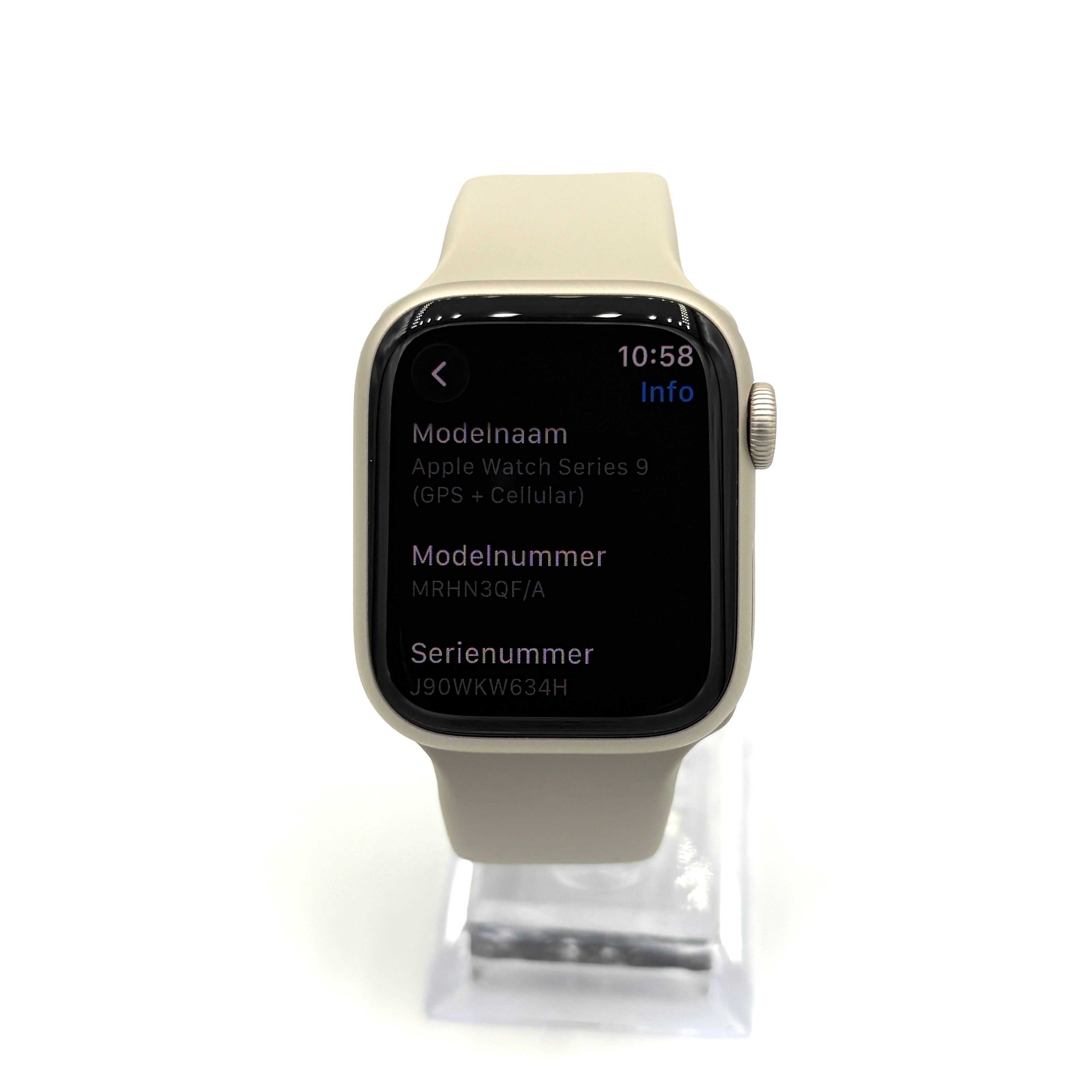 Apple Watch Series 9 41mm GPS + Cellular Starlight