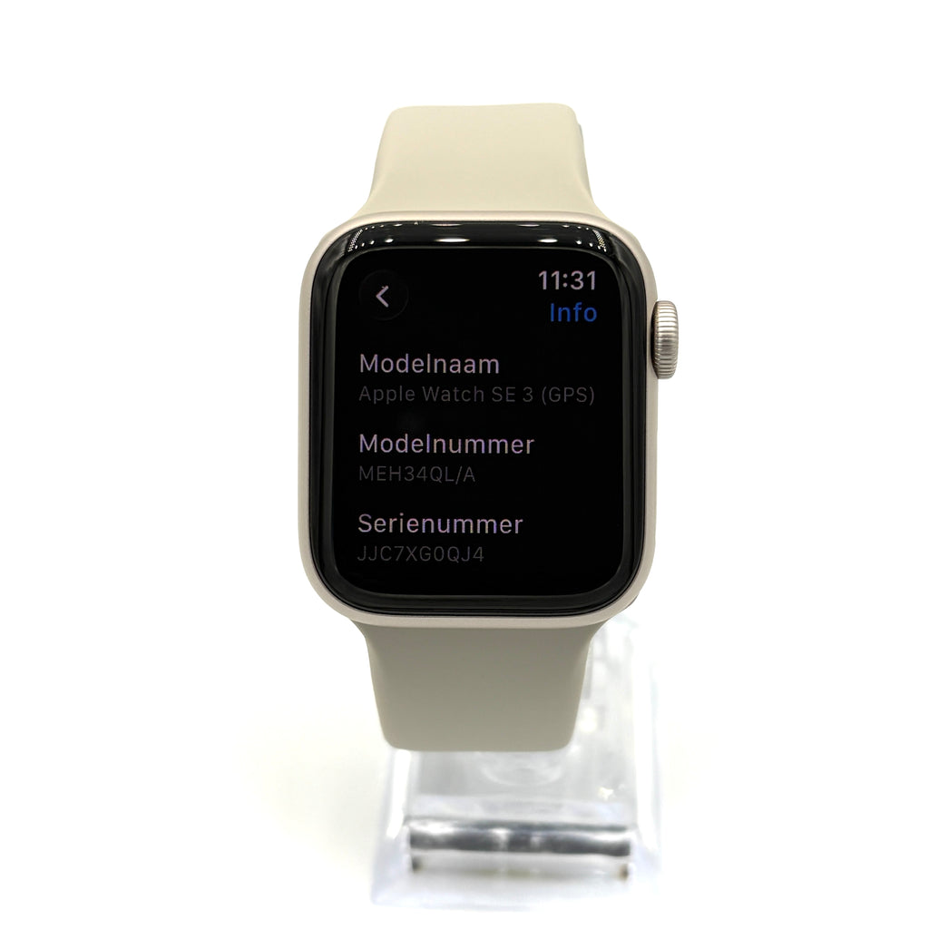 Apple Watch SE 3e gen 40mm Gps starlight