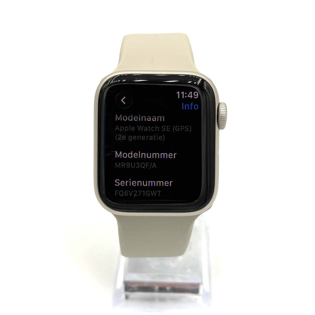 Apple Watch SE 2e gen 40mm Gps starlight