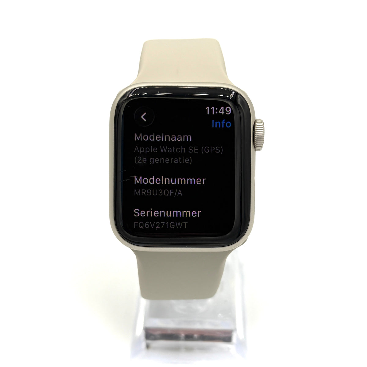 Apple Watch SE 2e gen 40mm Gps starlight