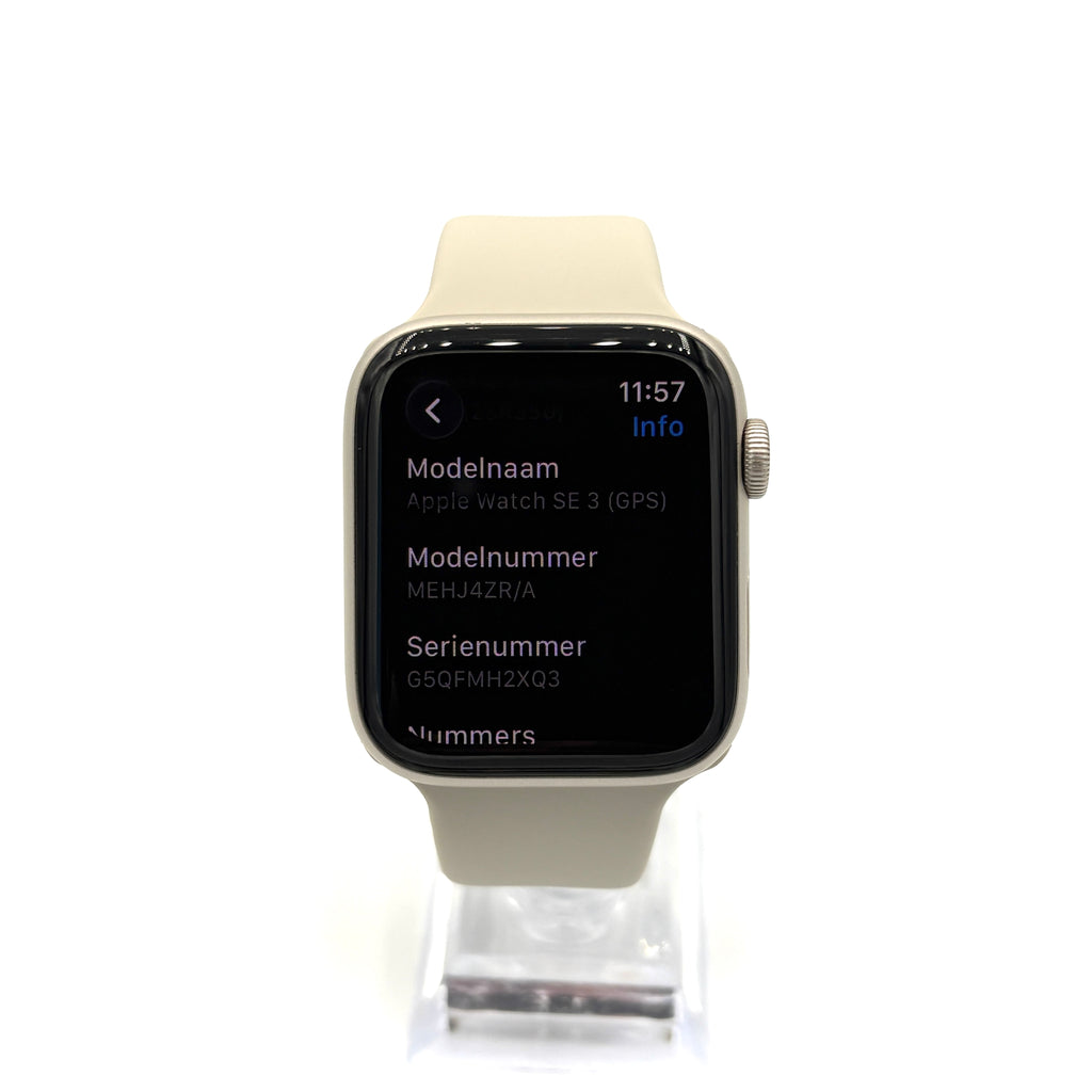 Apple Watch SE 3e gen 44mm Gps starlight