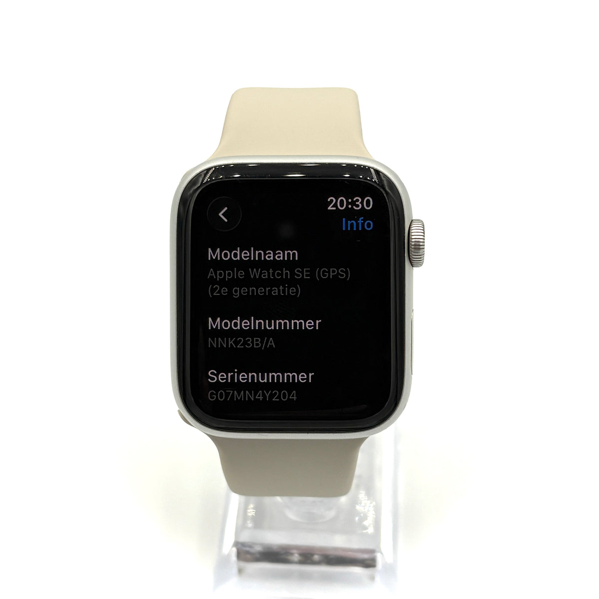 Apple Watch SE 2e gen 44mm Gps silver
