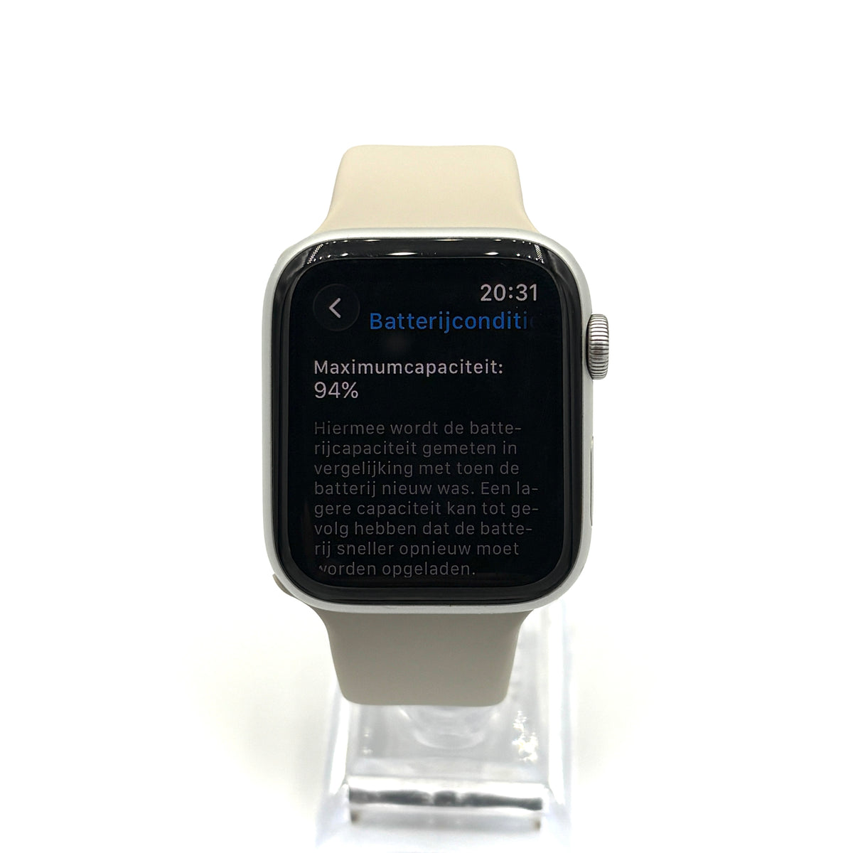 Apple Watch SE 2e gen 44mm Gps silver