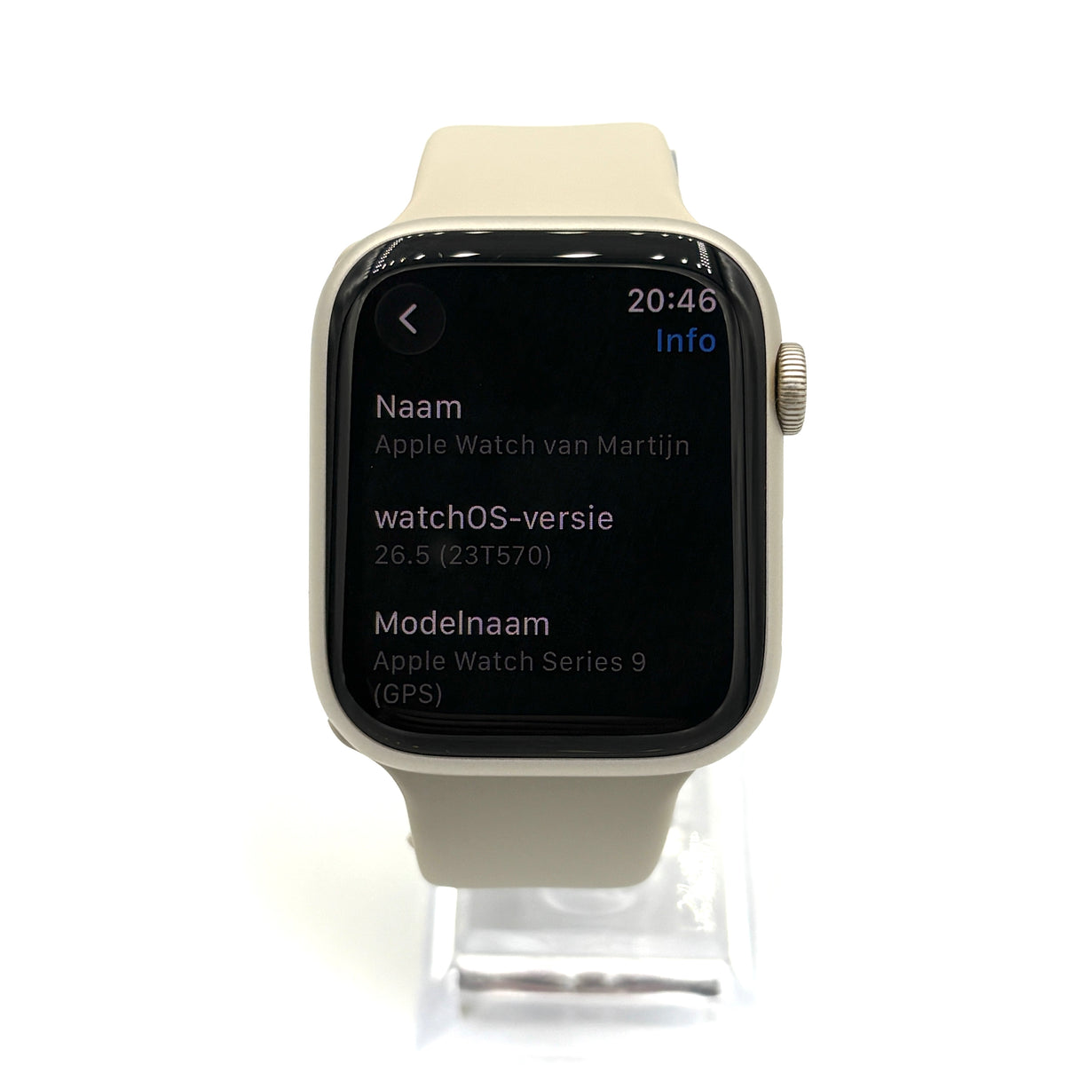 Apple Watch Serie 9 45mm GPS Silver