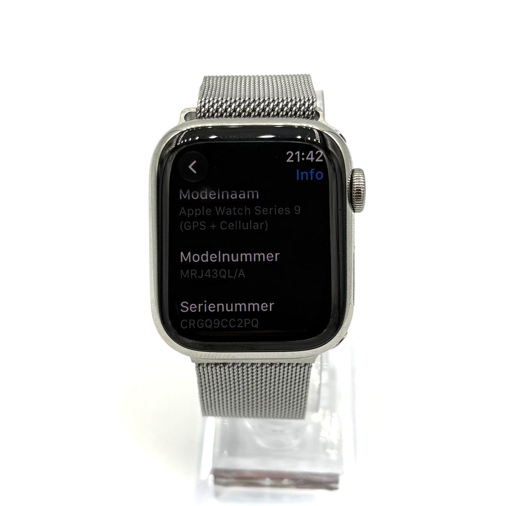 Apple Watch Serie 9 41mm Gps + Cellular stainless steel