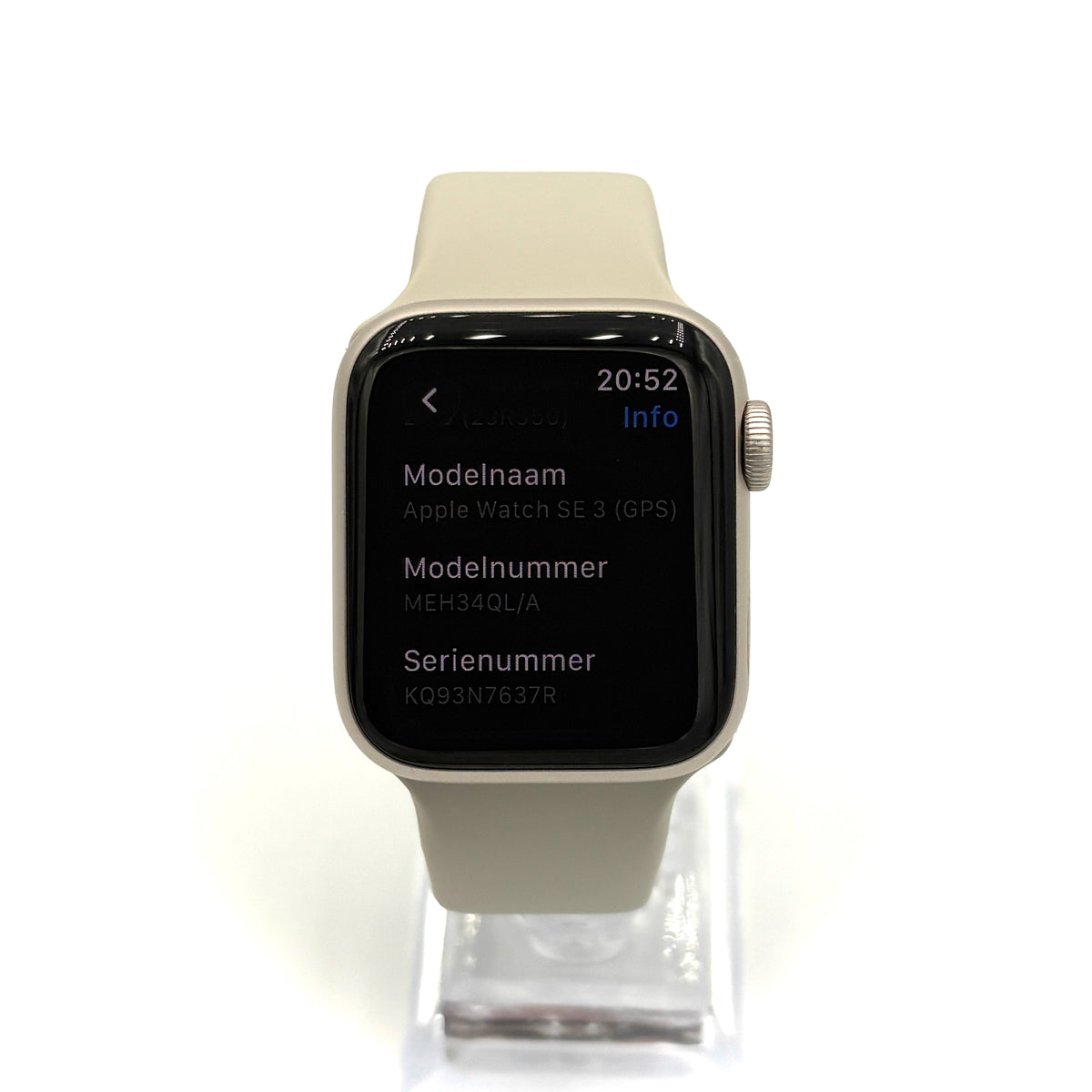 Apple Watch SE 3e gen 40mm Gps starlight